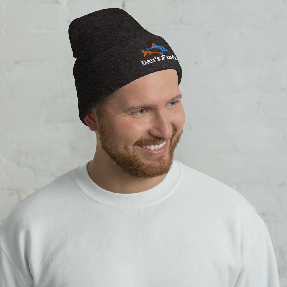 Orange Venezuelan Cory Cuffed Beanie
