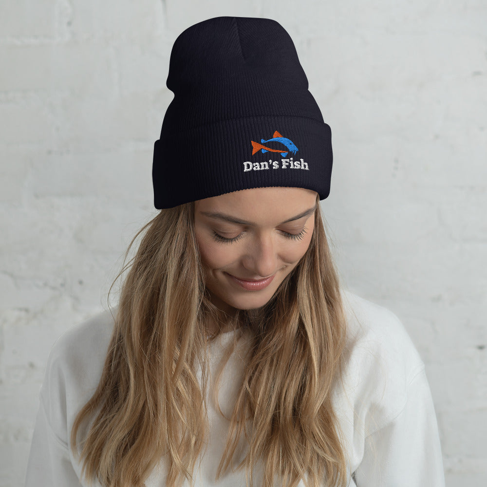 Orange Venezuelan Cory Cuffed Beanie