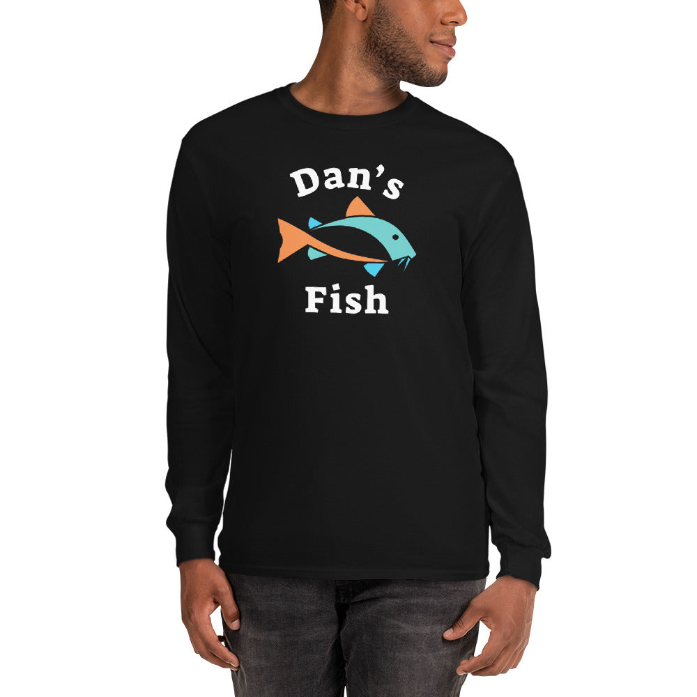 Orange Venezuelan Cory Classic Long Sleeve Tee