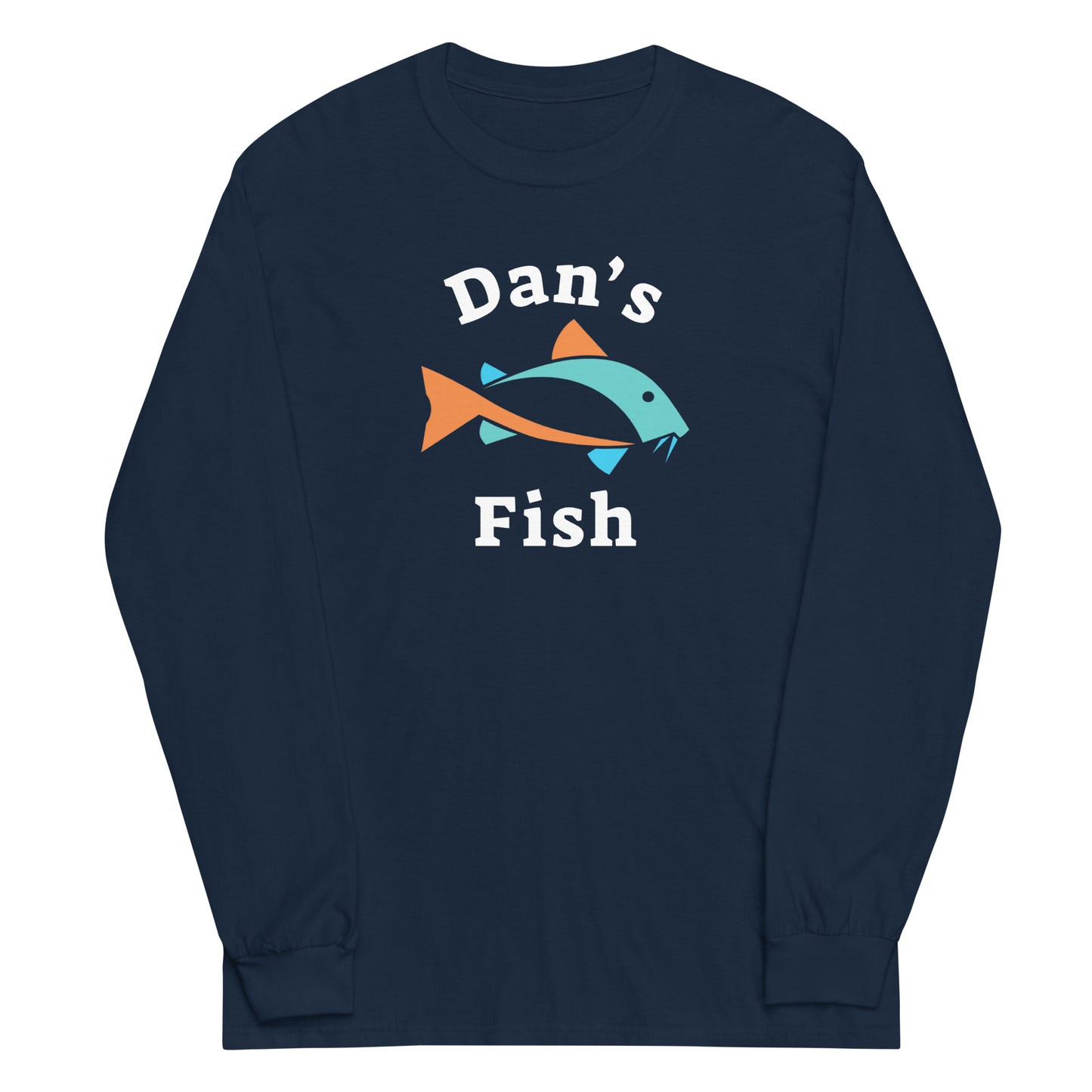 Orange Venezuelan Cory Classic Long Sleeve Tee