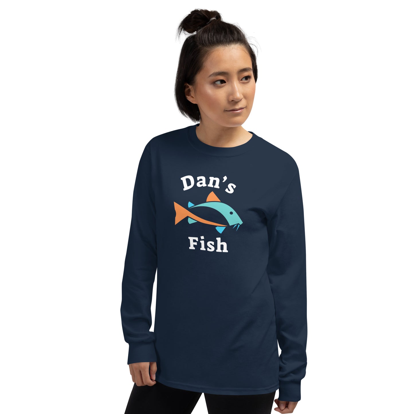 Orange Venezuelan Cory Classic Long Sleeve Tee