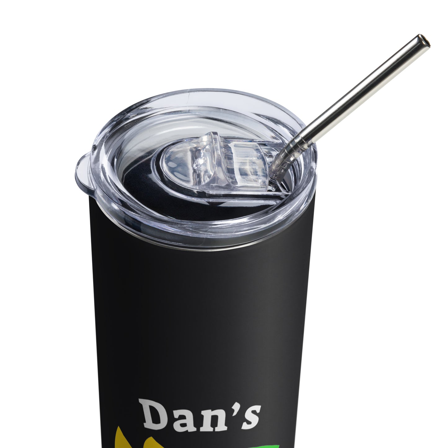 Spotted Congo Puffer Stainless steel tumbler