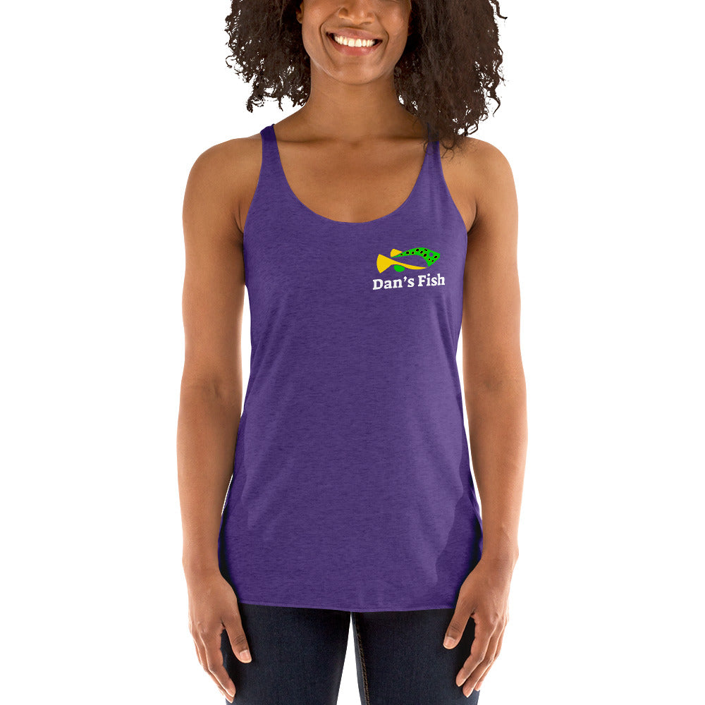 Spotted Congo Puffer Women's Racerback Tank