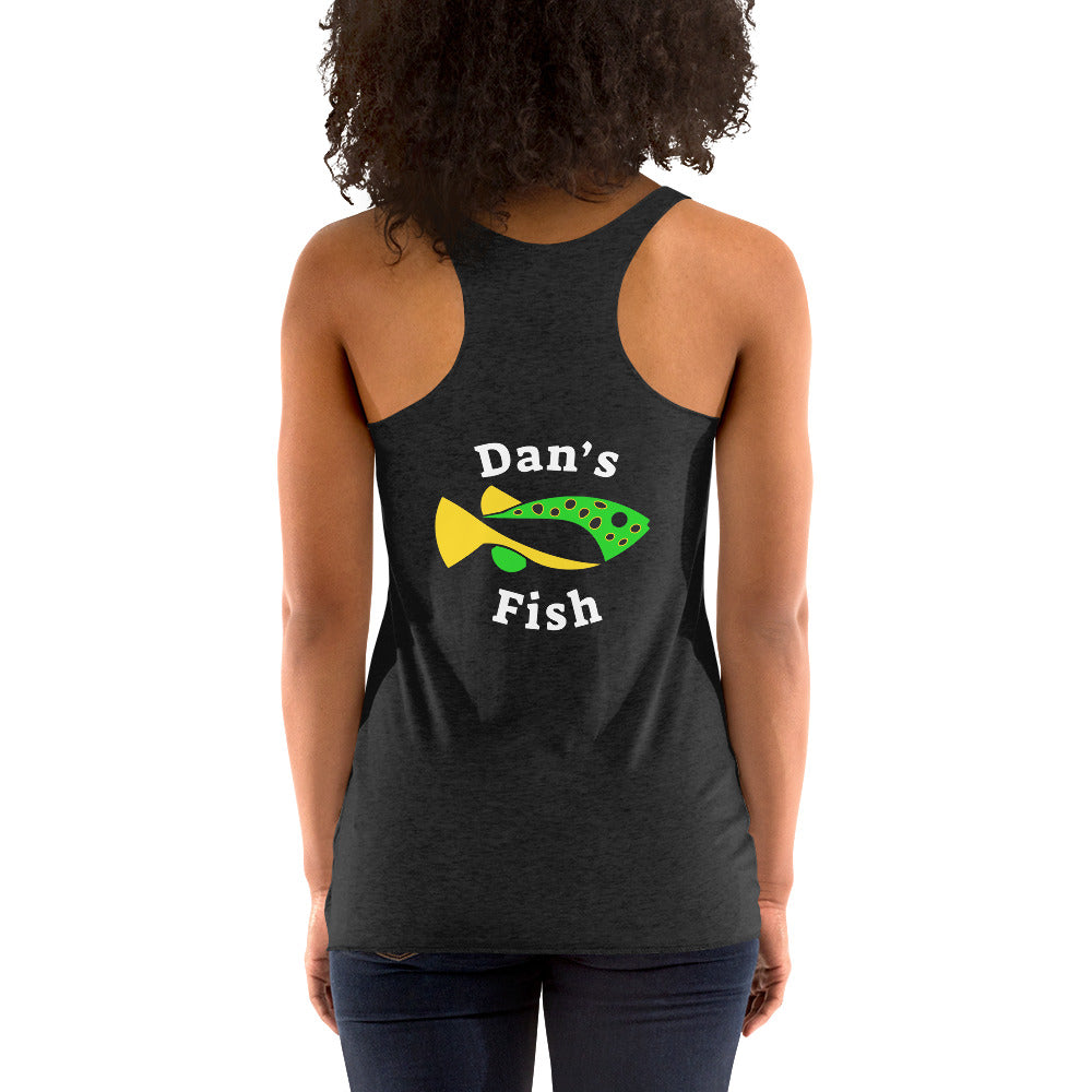 Spotted Congo Puffer Women's Racerback Tank