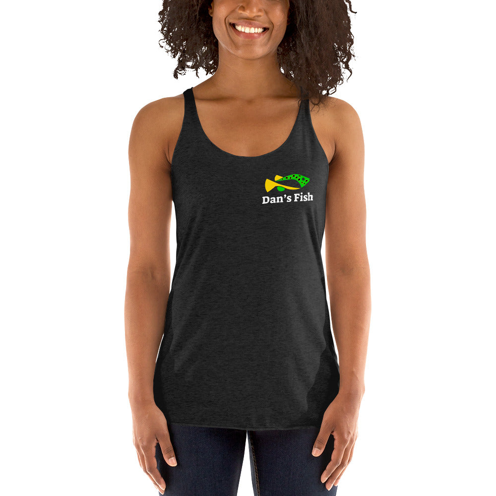 Spotted Congo Puffer Women's Racerback Tank