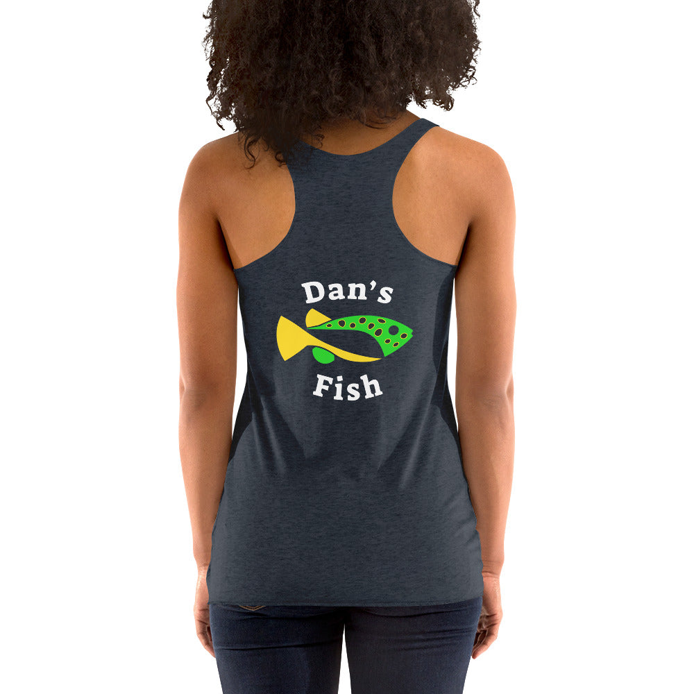 Spotted Congo Puffer Women's Racerback Tank