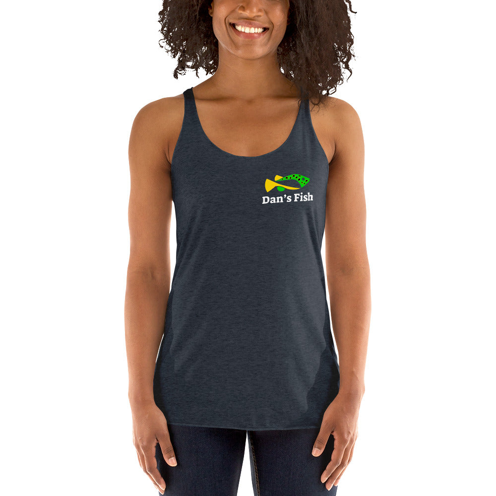 Spotted Congo Puffer Women's Racerback Tank