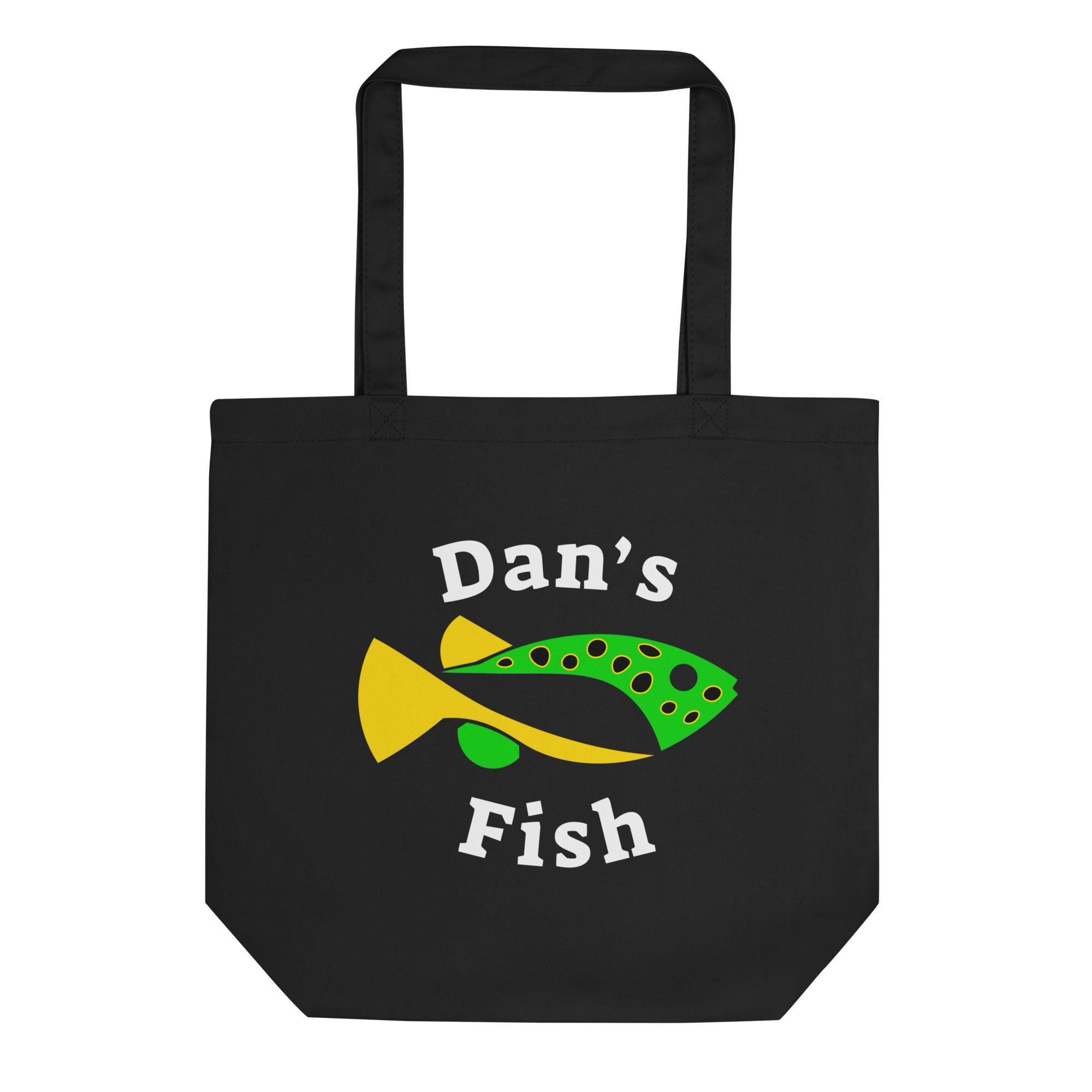 Spotted Congo Puffer Eco Tote Bag – Dans Fish Merch