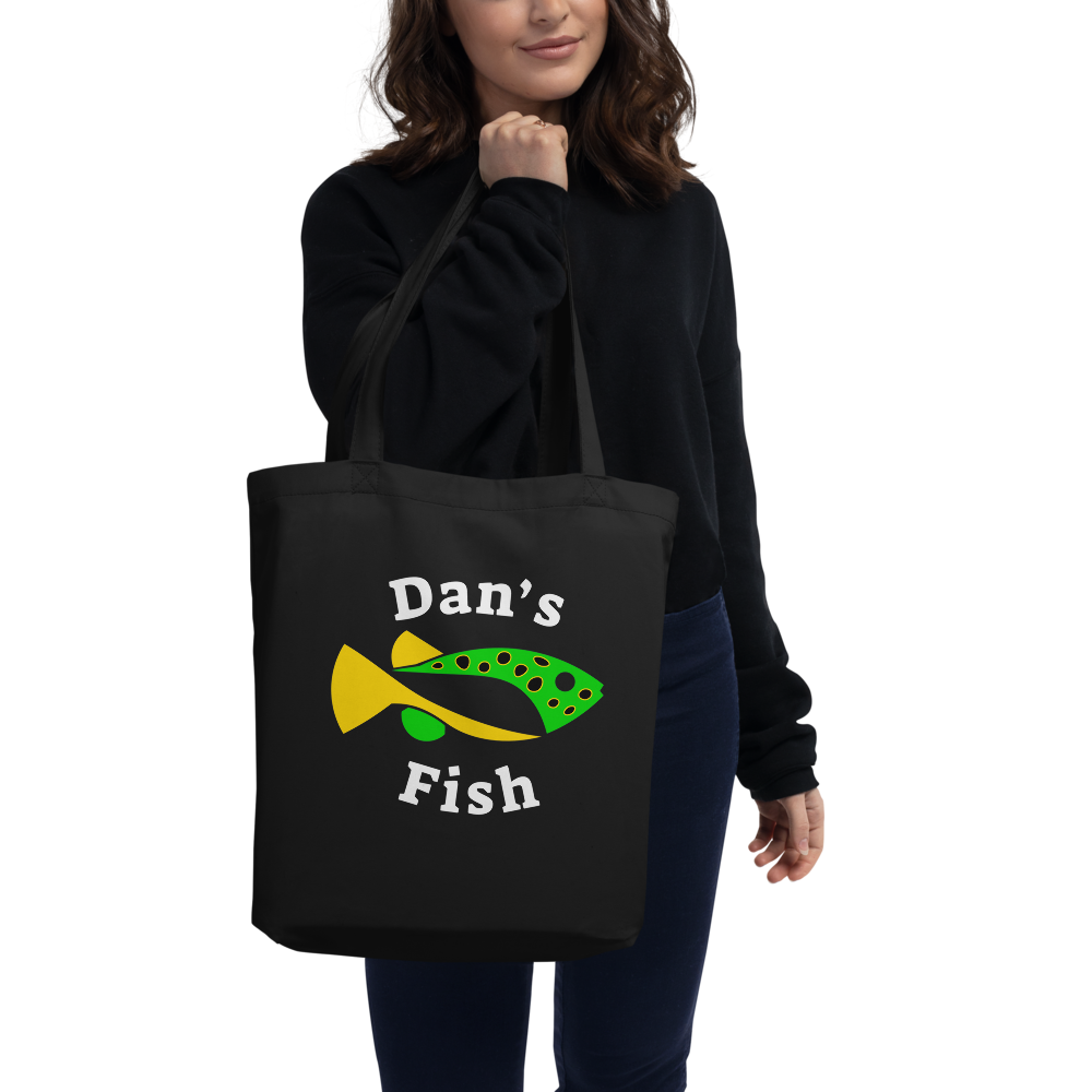 Spotted Congo Puffer Eco Tote Bag