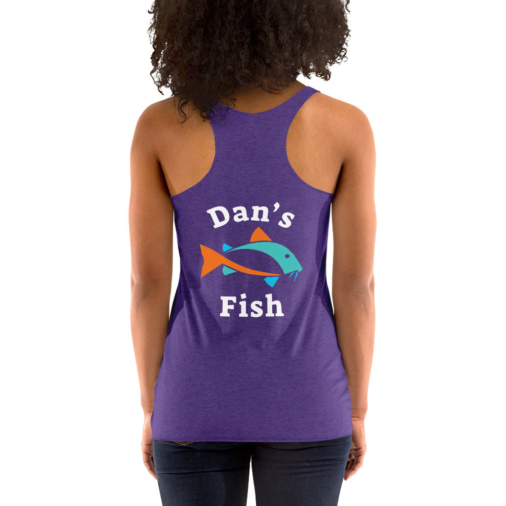 Orange Venezuelan Cory Women's Racerback Tank