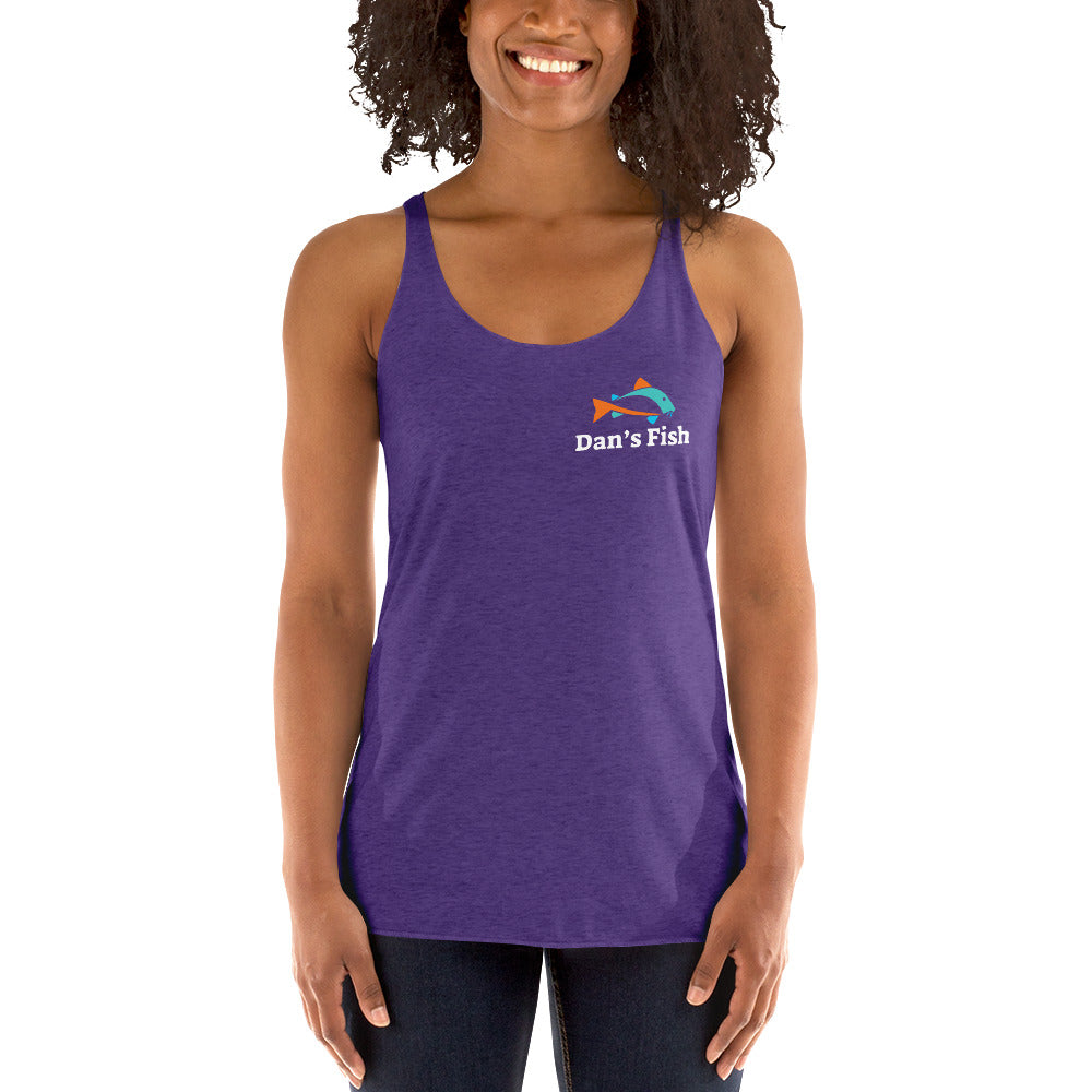 Orange Venezuelan Cory Women's Racerback Tank